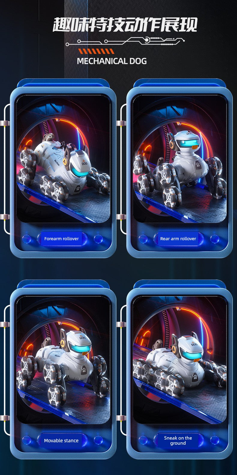Smart Stunt Robot Dog