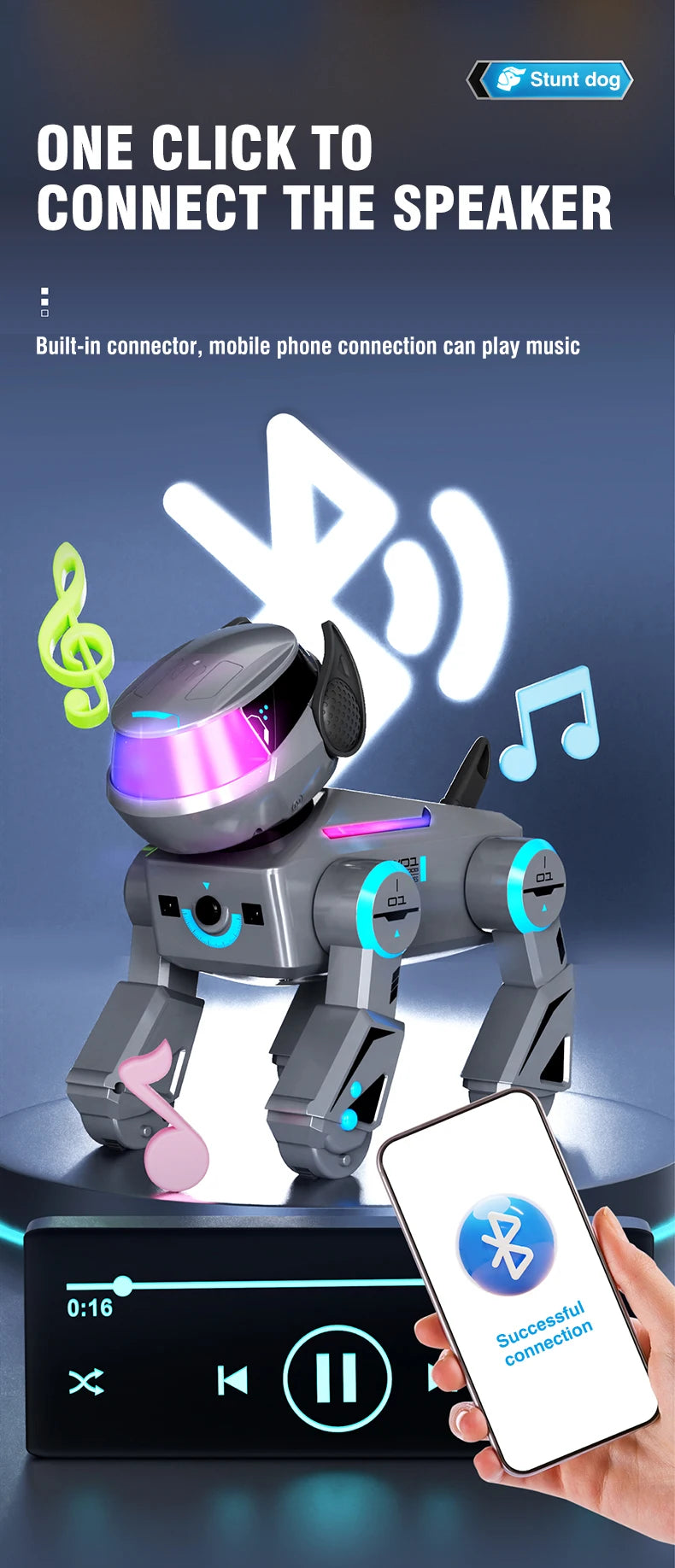Smart Playful Robot Puppy