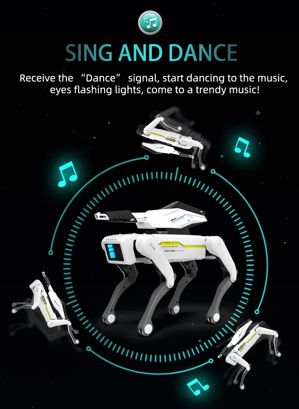 Teeggi Smart Robot Dog Toy