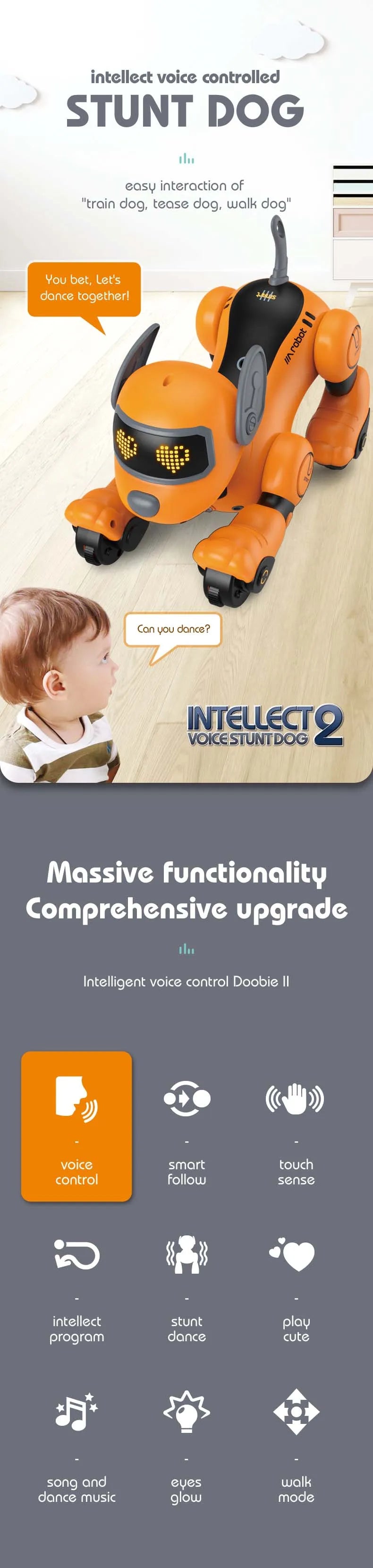 Smart Stunt Robot Puppy