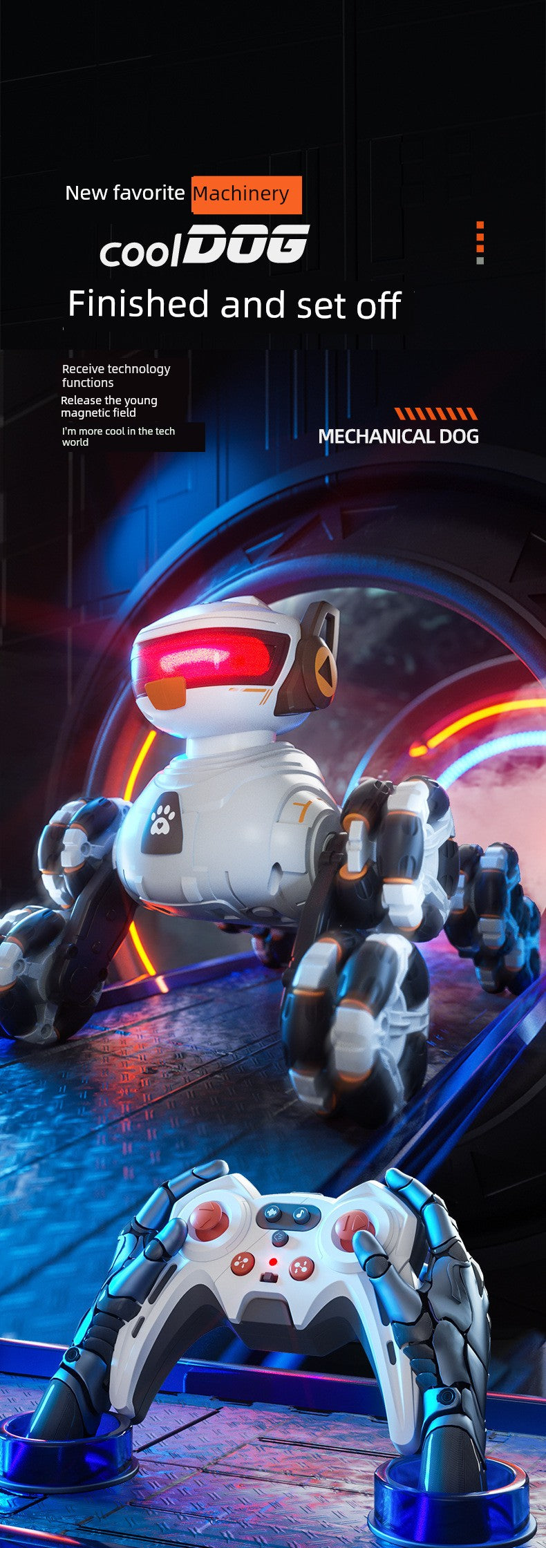 Smart Stunt Robot Dog