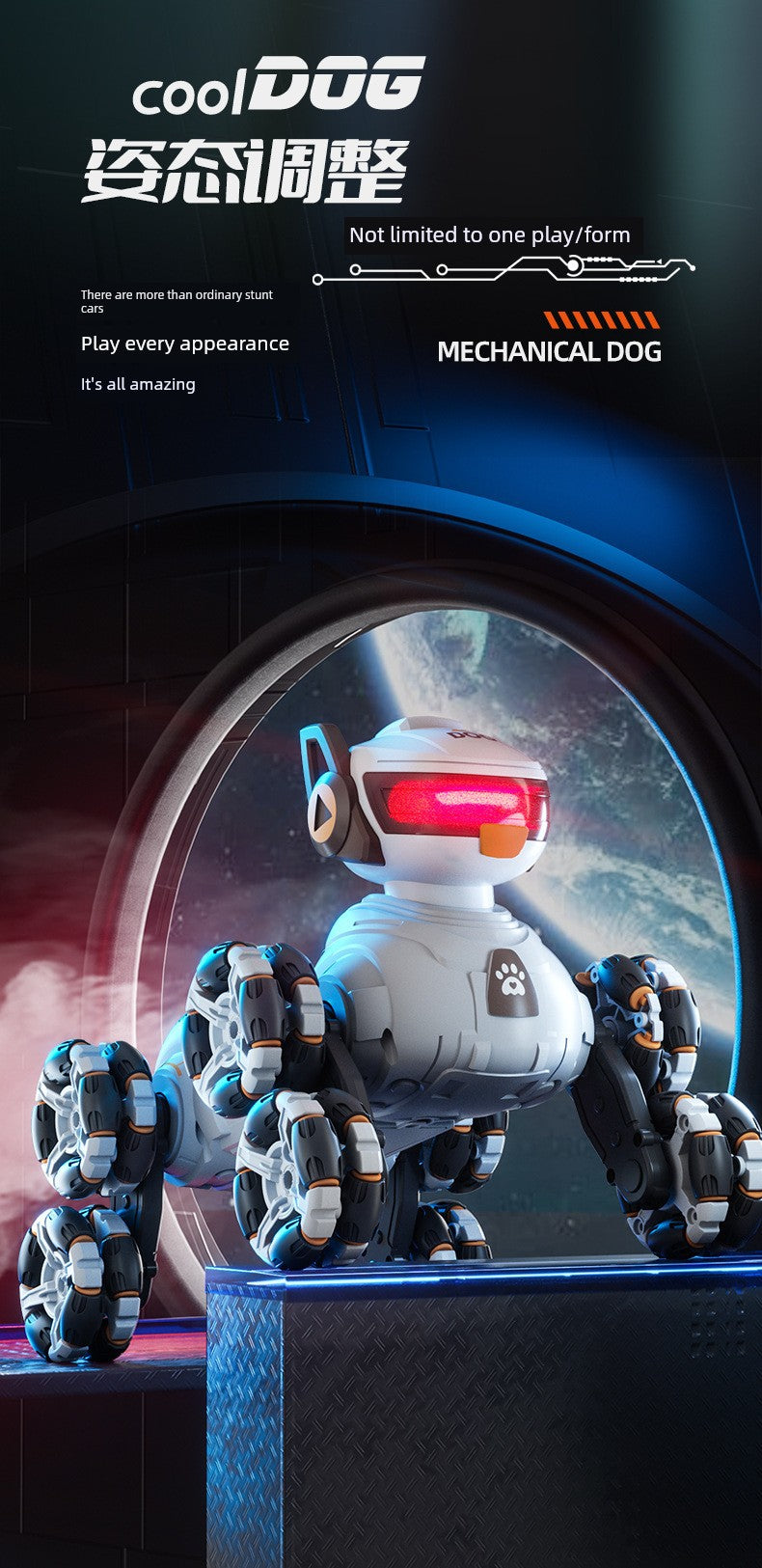 Smart Stunt Robot Dog