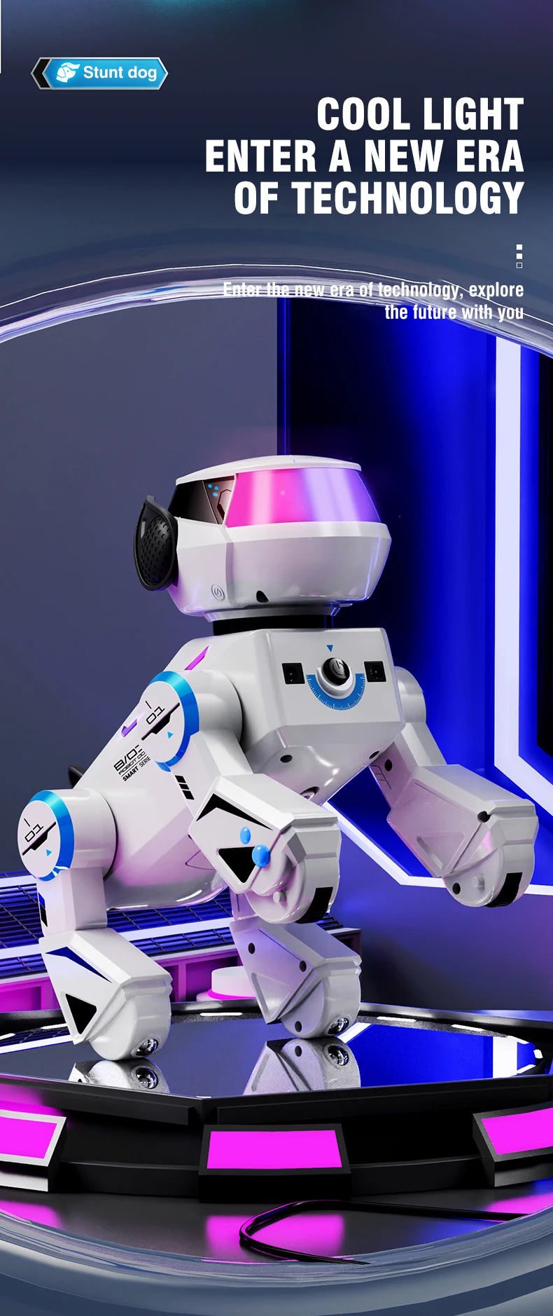 Smart Playful Robot Puppy