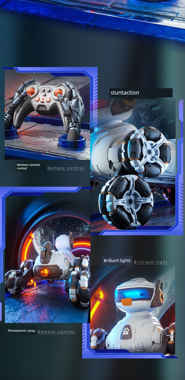 Smart Stunt Robot Dog