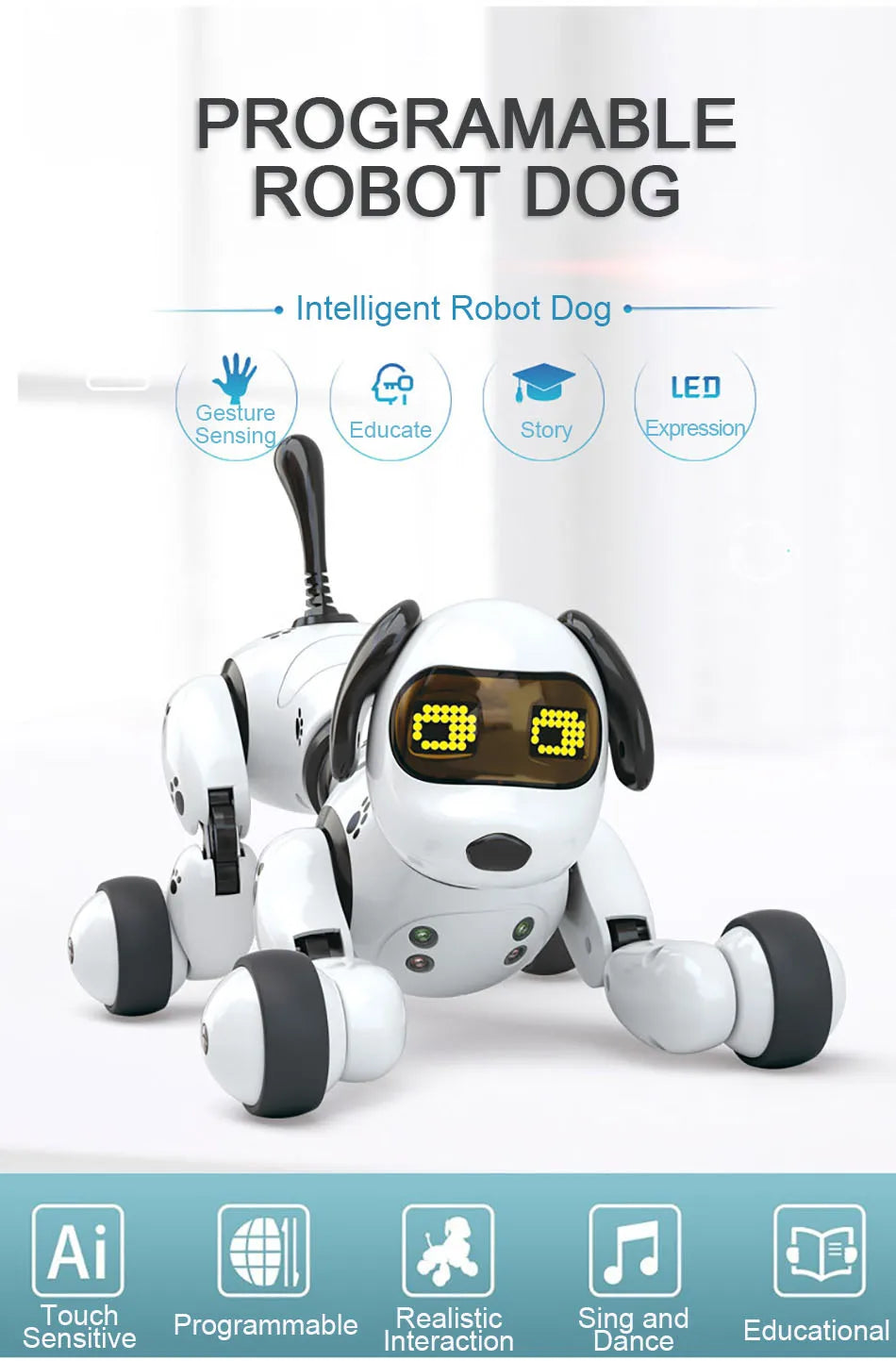Smart Talk Robot Dog Toy